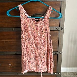 American Eagle paisley tank